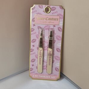 💛🔹️Juicy Couture 🔹️gold 2 Pack  Tweezer Set